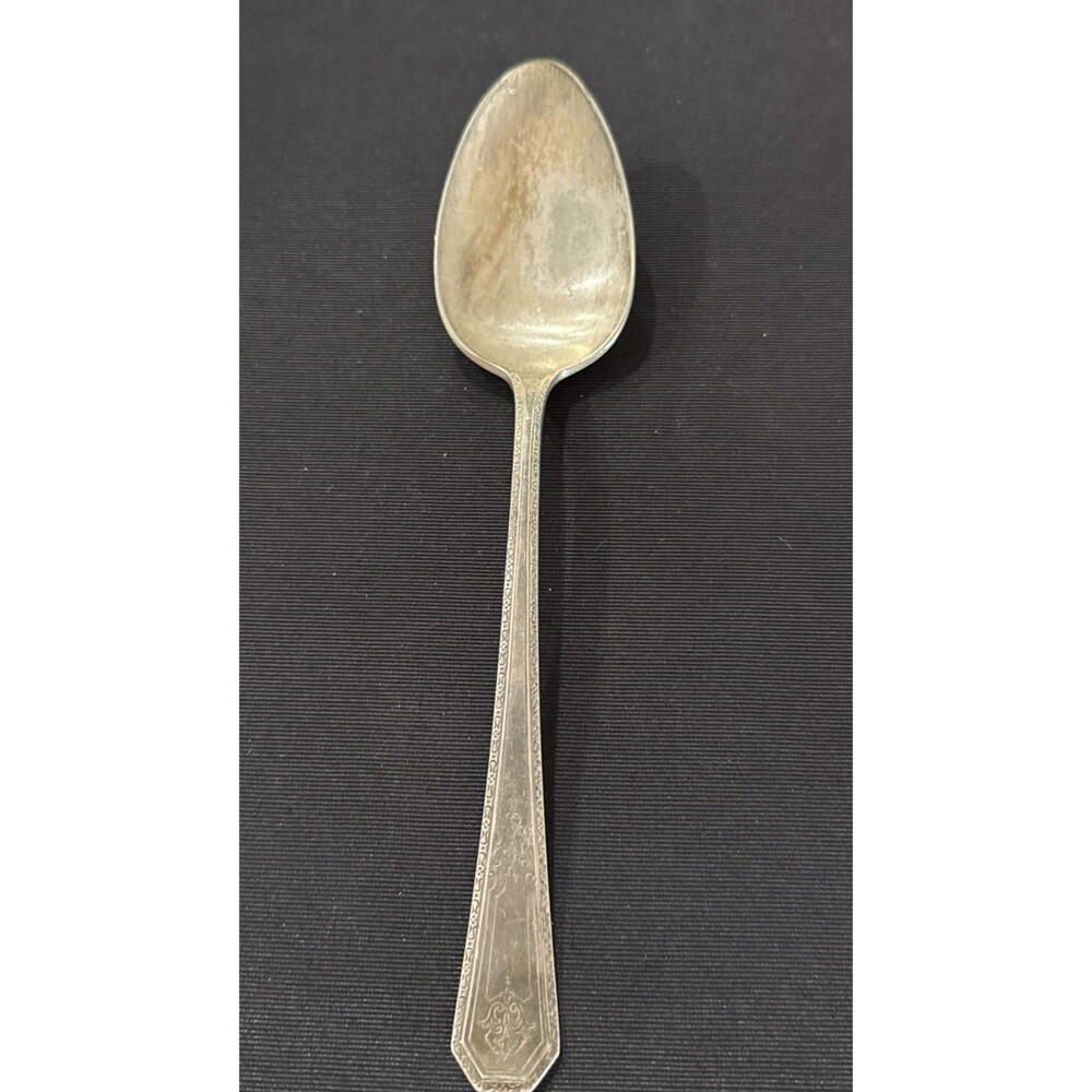 Antique WM Rogers Mfg Co Silver Extra Plate Serving Spoon “Original Rogers”